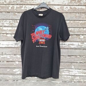 🌟 Vintage Planet Hollywood San Francisco T-Shirt Size Medium